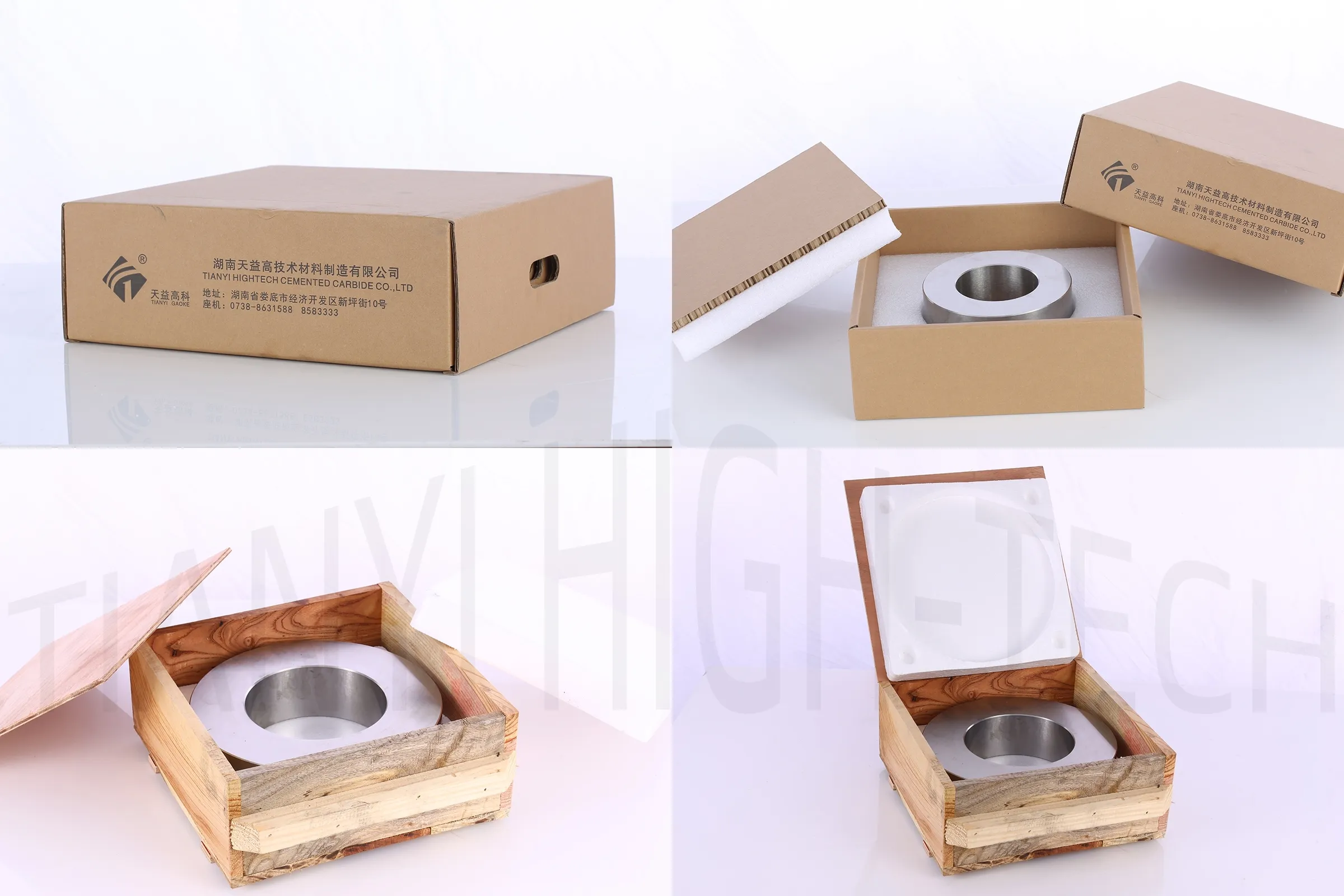 Anel laminado a quente B303 do carboneto de tungstênio da luz do fio para o moinho do Pre-Acabamento